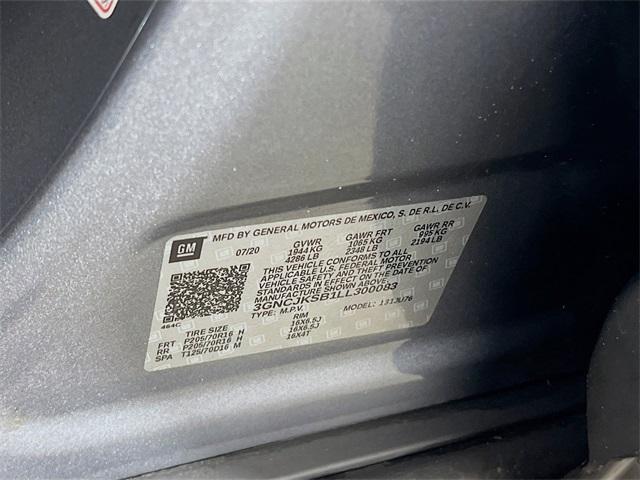 used 2020 Chevrolet Trax car, priced at $12,498