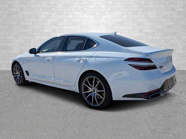 new 2025 Genesis G70 car, priced at $43,578