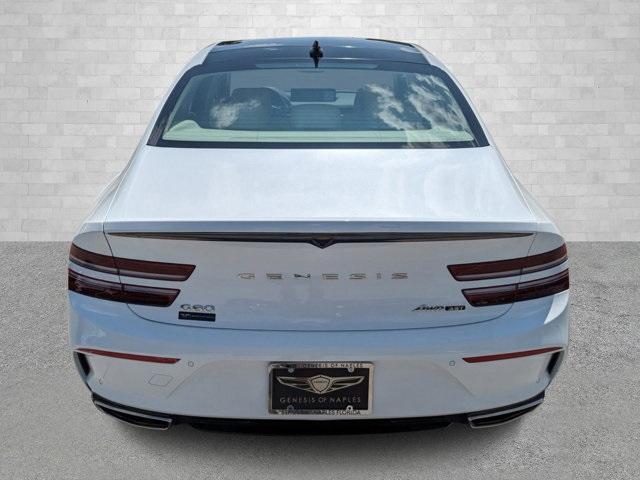 new 2024 Genesis G80 car, priced at $58,428