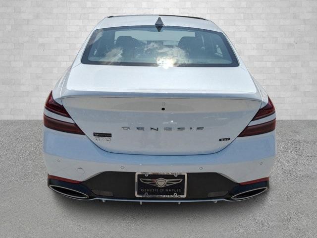 new 2024 Genesis G70 car, priced at $49,945