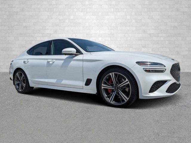 new 2024 Genesis G70 car, priced at $49,945
