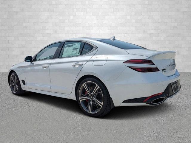 new 2024 Genesis G70 car, priced at $49,945