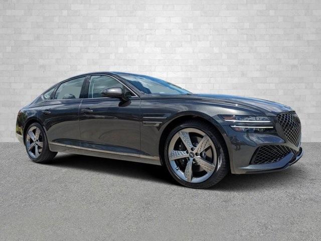 used 2024 Genesis G80 car, priced at $46,434