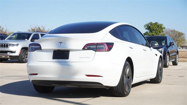 used 2022 Tesla Model 3 car, priced at $25,088