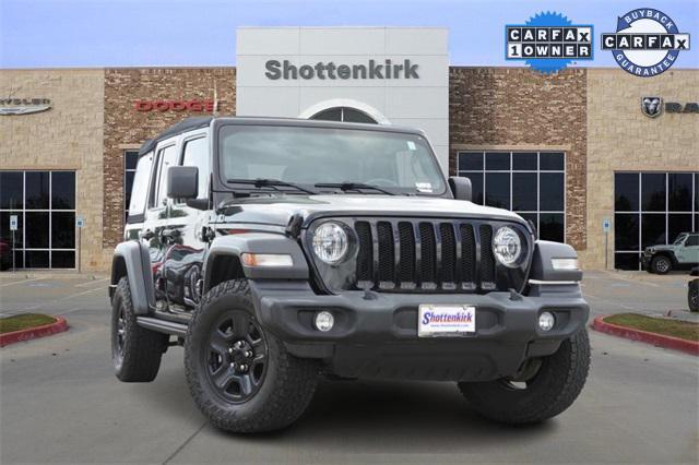 used 2021 Jeep Wrangler Unlimited car, priced at $22,977