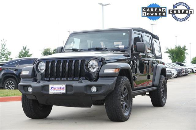 used 2021 Jeep Wrangler Unlimited car, priced at $22,226