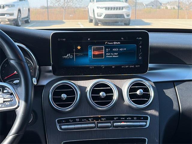 used 2020 Mercedes-Benz C-Class car, priced at $20,438