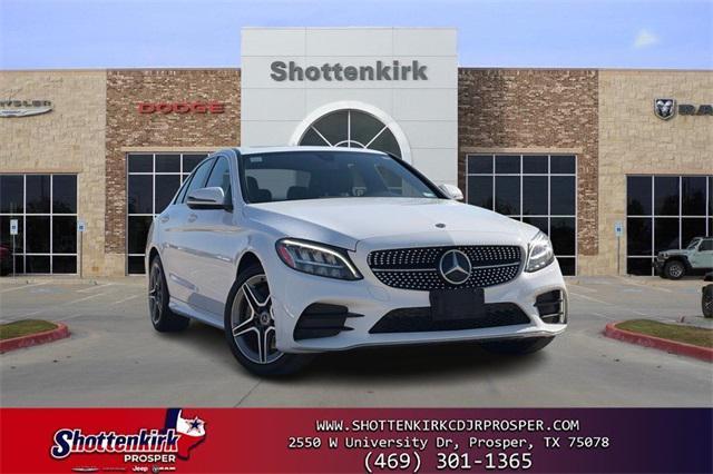 used 2020 Mercedes-Benz C-Class car, priced at $20,438