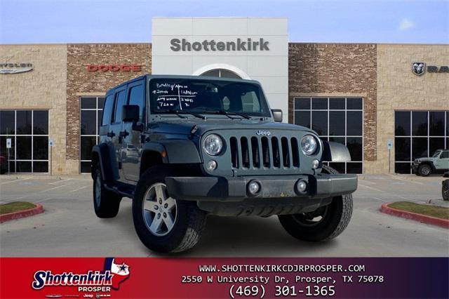 used 2014 Jeep Wrangler Unlimited car, priced at $18,520