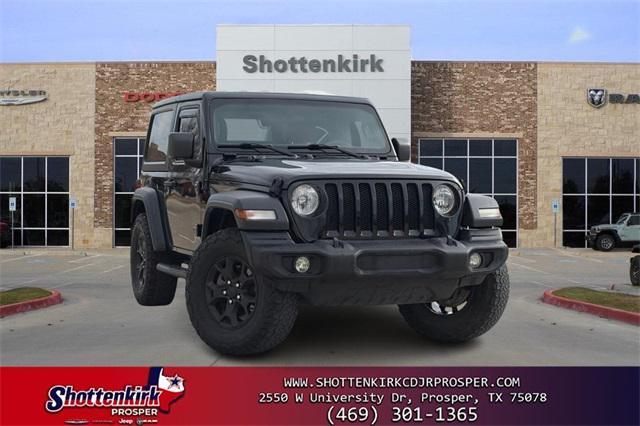 used 2020 Jeep Wrangler car, priced at $20,192