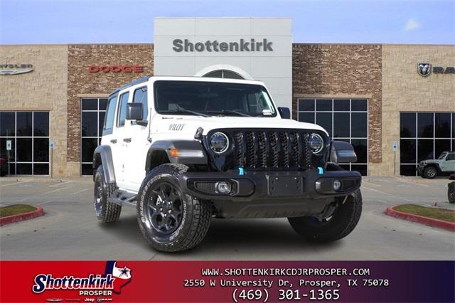 used 2023 Jeep Wrangler 4xe car, priced at $28,688