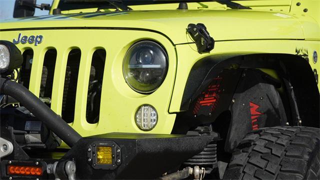used 2017 Jeep Wrangler Unlimited car, priced at $17,911