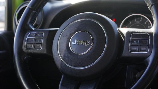 used 2017 Jeep Wrangler Unlimited car, priced at $17,911