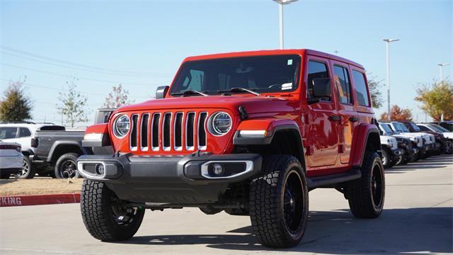 used 2021 Jeep Wrangler Unlimited car, priced at $31,088