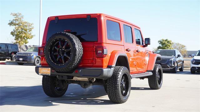 used 2021 Jeep Wrangler Unlimited car, priced at $31,088