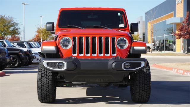 used 2021 Jeep Wrangler Unlimited car, priced at $31,088