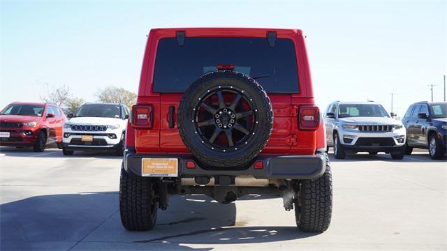 used 2021 Jeep Wrangler Unlimited car, priced at $31,088
