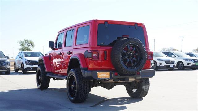 used 2021 Jeep Wrangler Unlimited car, priced at $31,088