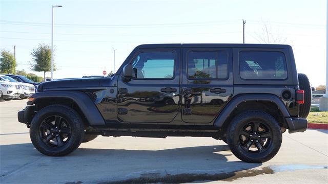 used 2021 Jeep Wrangler Unlimited car, priced at $27,491