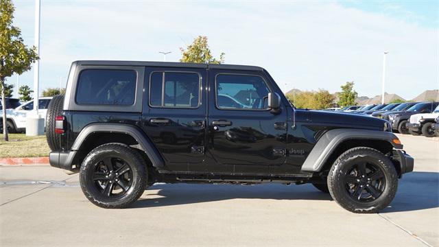 used 2021 Jeep Wrangler Unlimited car, priced at $27,491