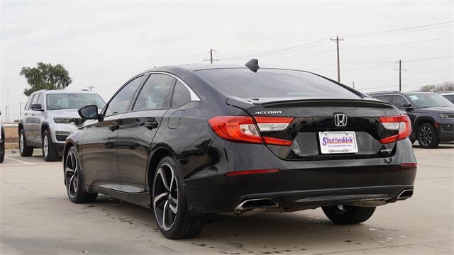 used 2021 Honda Accord car, priced at $20,631