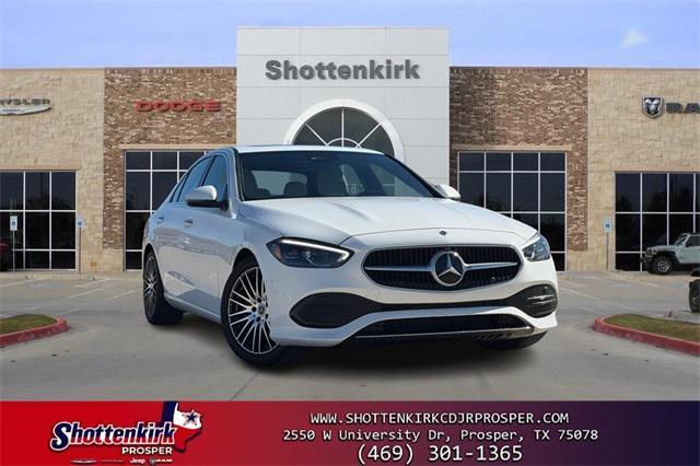used 2023 Mercedes-Benz C-Class car, priced at $34,562