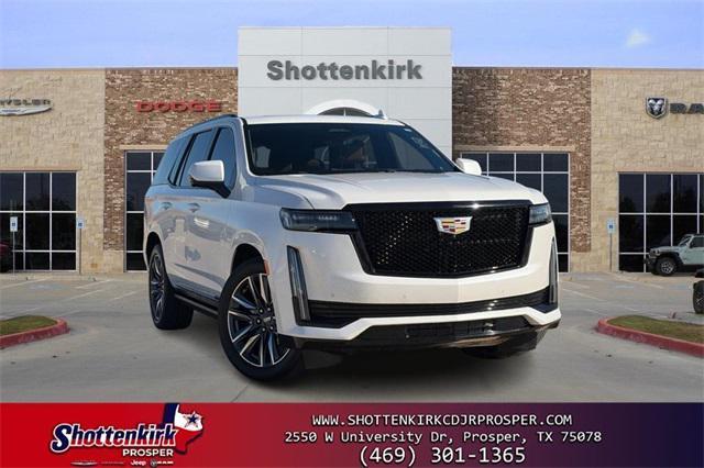 used 2022 Cadillac Escalade car, priced at $62,200