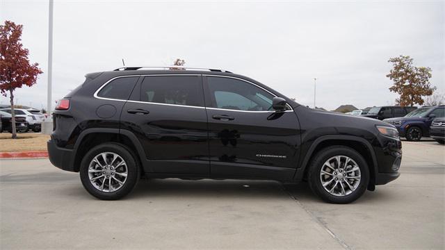 used 2021 Jeep Cherokee car, priced at $17,650