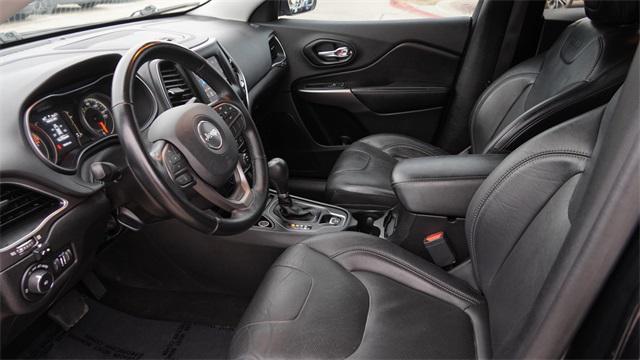 used 2021 Jeep Cherokee car, priced at $17,650