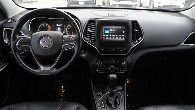 used 2021 Jeep Cherokee car, priced at $17,650