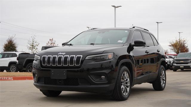 used 2021 Jeep Cherokee car, priced at $17,650