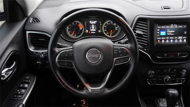 used 2021 Jeep Cherokee car, priced at $17,650