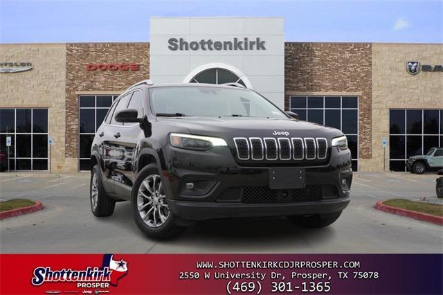 used 2021 Jeep Cherokee car, priced at $18,088