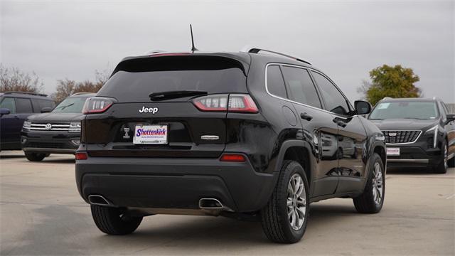 used 2021 Jeep Cherokee car, priced at $17,650