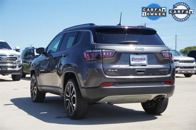 used 2022 Jeep Compass car, priced at $21,988