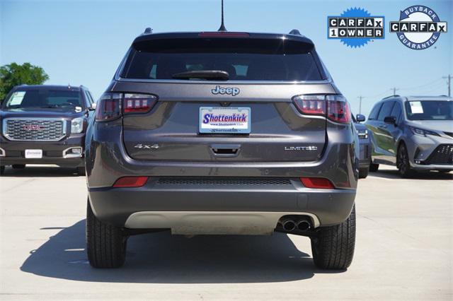 used 2022 Jeep Compass car, priced at $21,988