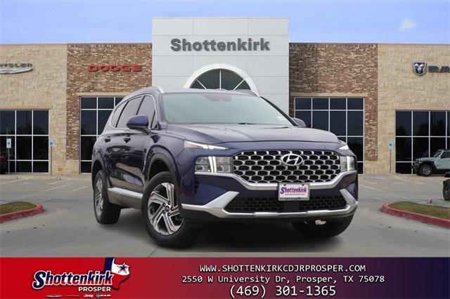 used 2022 Hyundai Santa Fe car, priced at $20,588