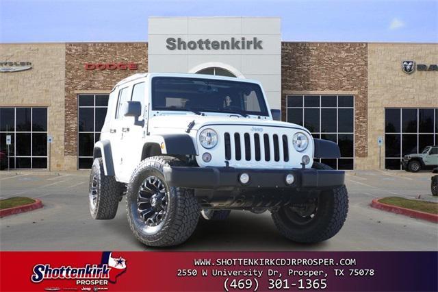 used 2018 Jeep Wrangler JK Unlimited car, priced at $22,088