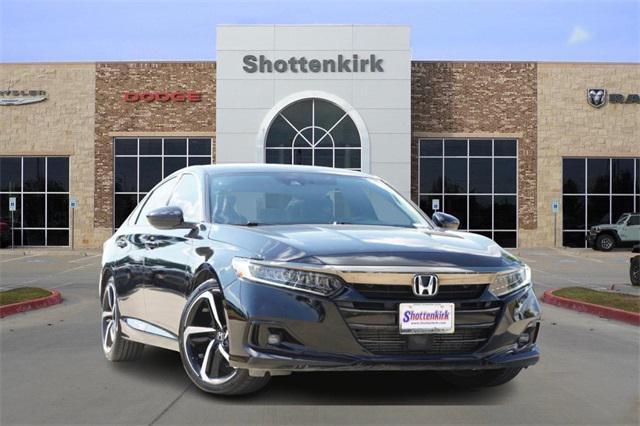 used 2021 Honda Accord car, priced at $21,588