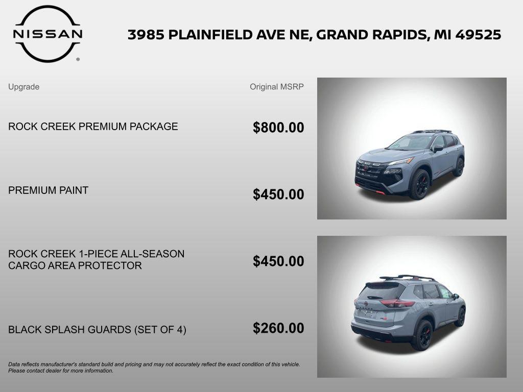 new 2026 Nissan Rogue car, priced at $33,121