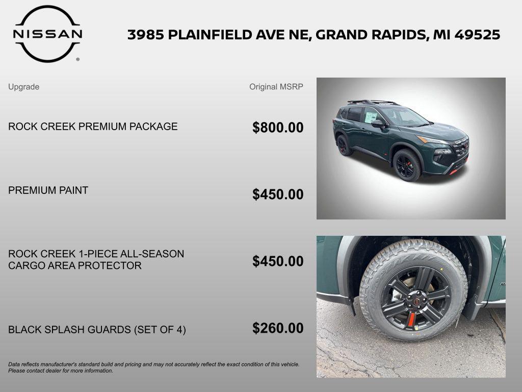 new 2026 Nissan Rogue car, priced at $32,683