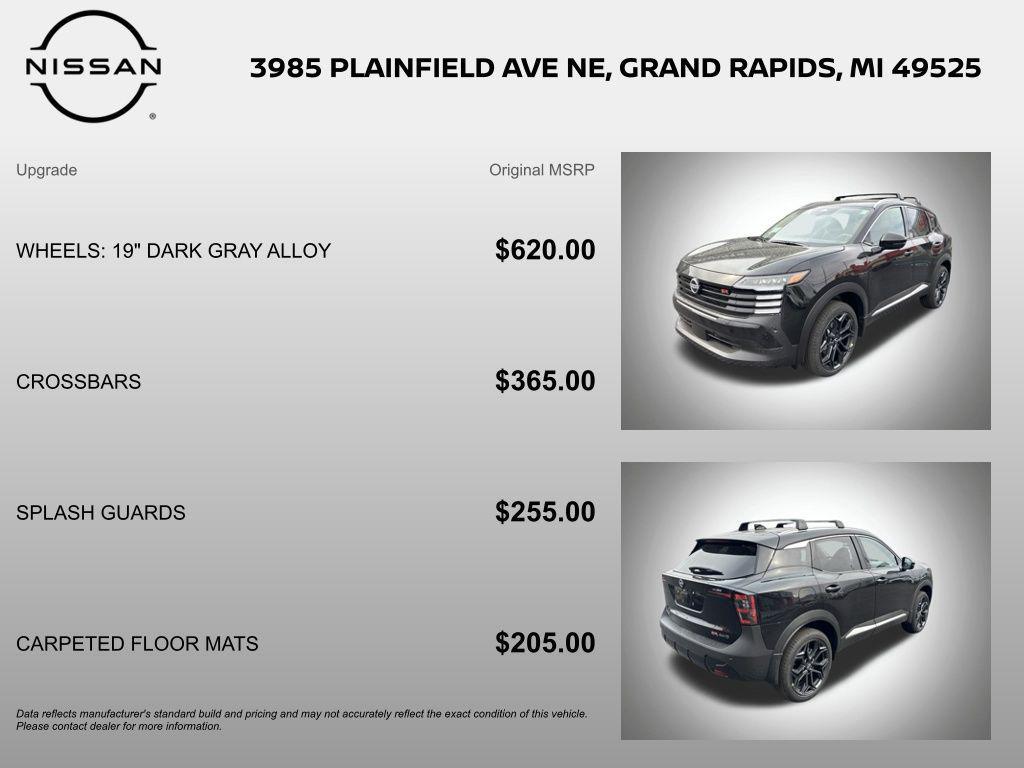 new 2026 Nissan Kicks car, priced at $29,323