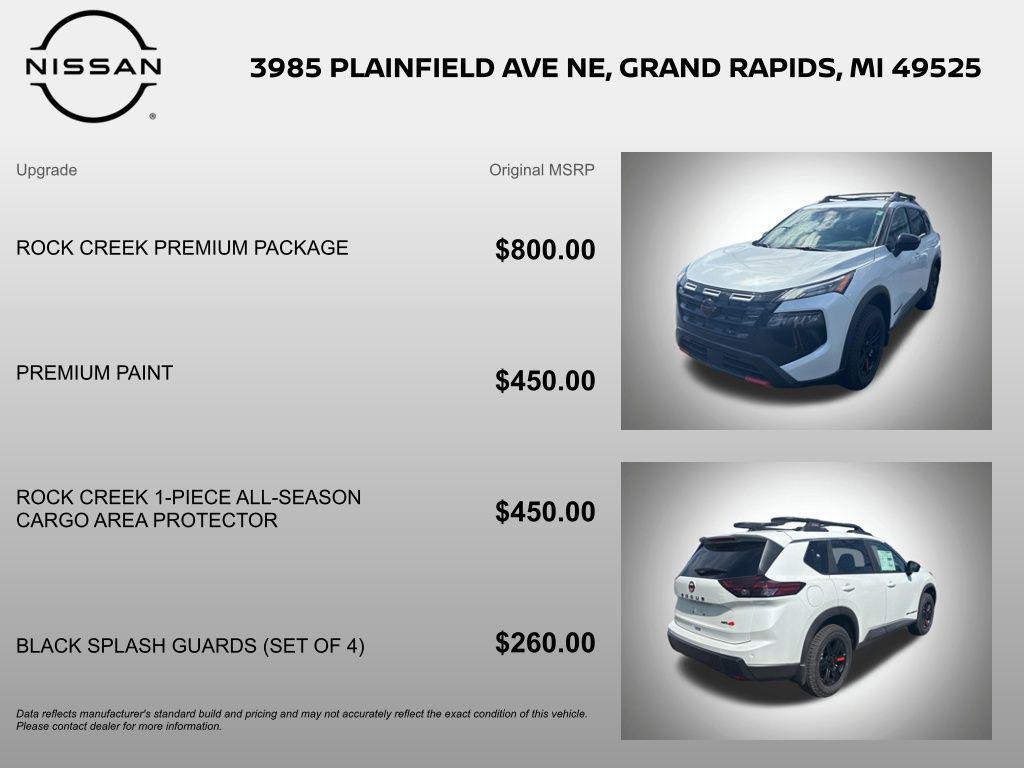 new 2026 Nissan Rogue car, priced at $33,121