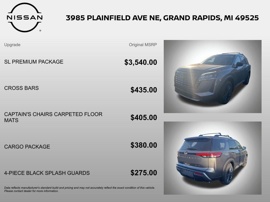 new 2026 Nissan Pathfinder car, priced at $44,659