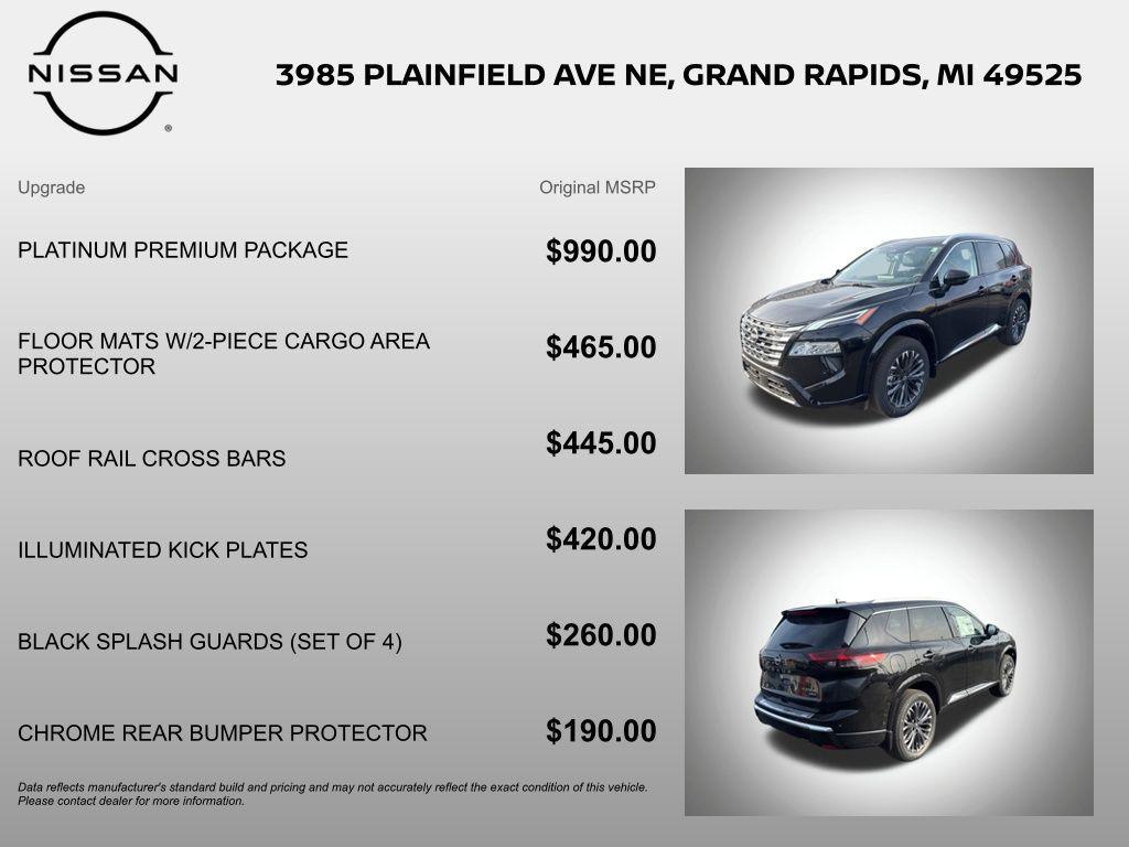 new 2026 Nissan Rogue car, priced at $38,132