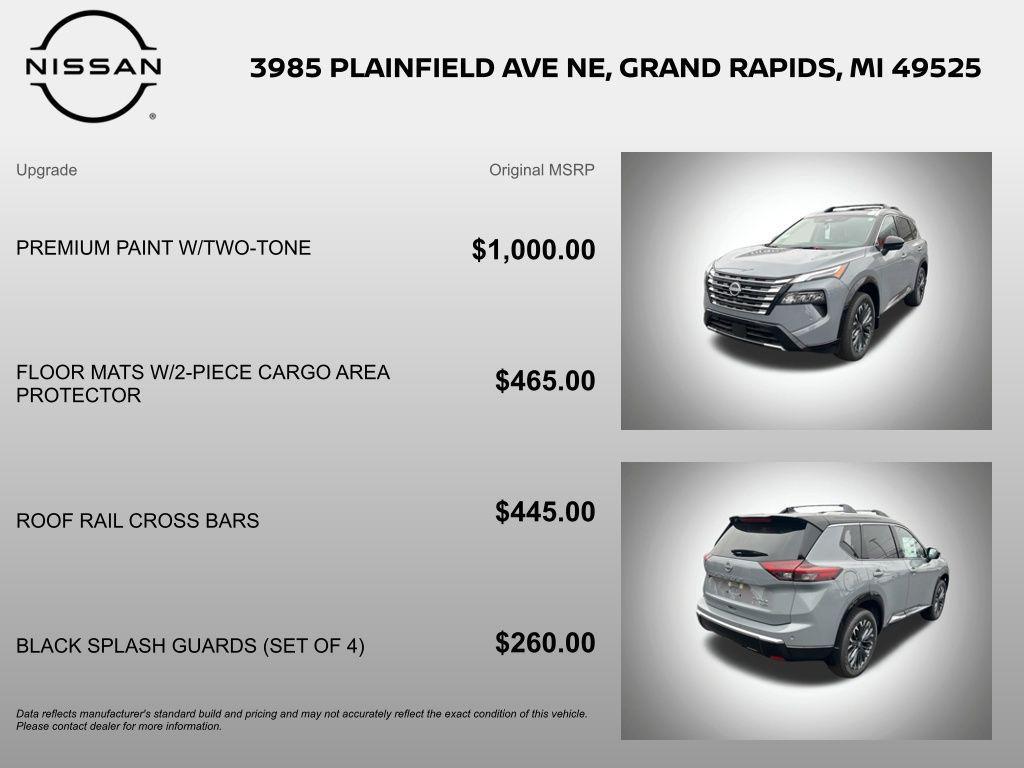 new 2026 Nissan Rogue car, priced at $38,202