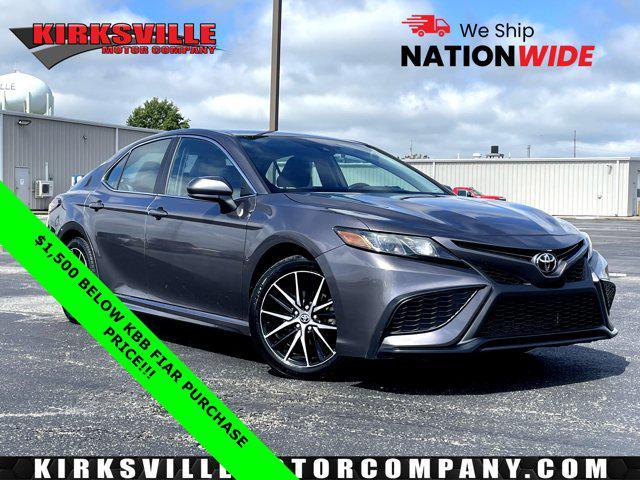 used 2021 Toyota Camry car, priced at $19,700
