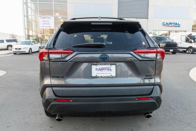 used 2021 Toyota RAV4 Hybrid car, priced at $22,995
