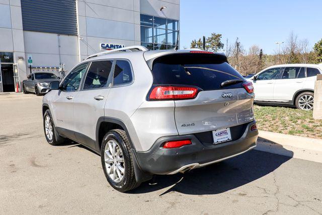 used 2018 Jeep Cherokee car, priced at $15,420