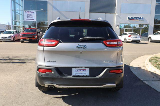 used 2018 Jeep Cherokee car, priced at $15,420